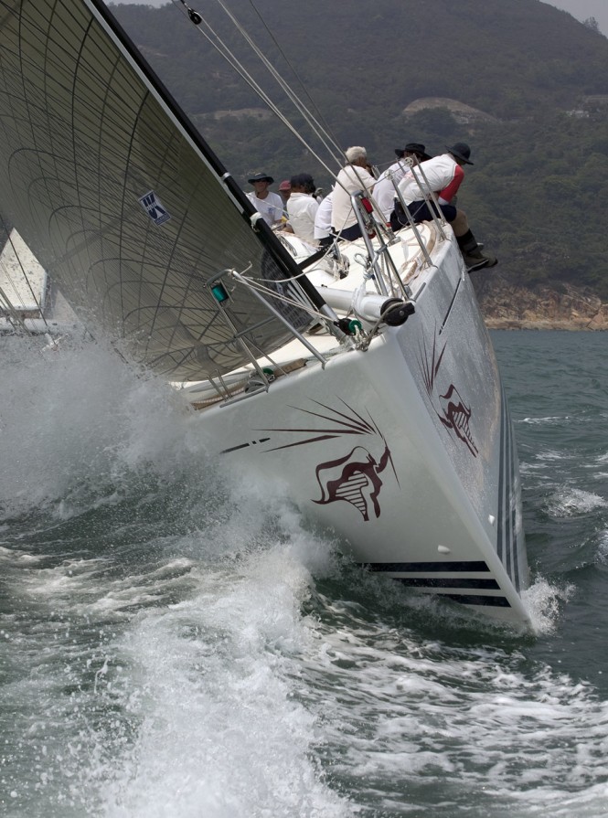 San Fernando Race, Sailing yacht Xena - Photo credit RHKYC  Guy Nowell