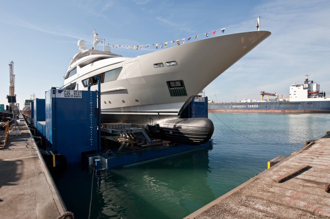Sanlorenzo Launches Motor Yacht CAROL, the Second 46 Steel