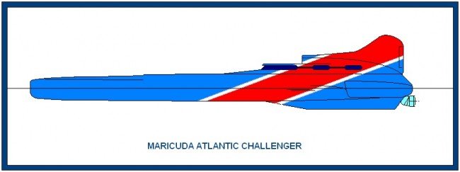 The Maricuda Atlantic Challenger Power Boat