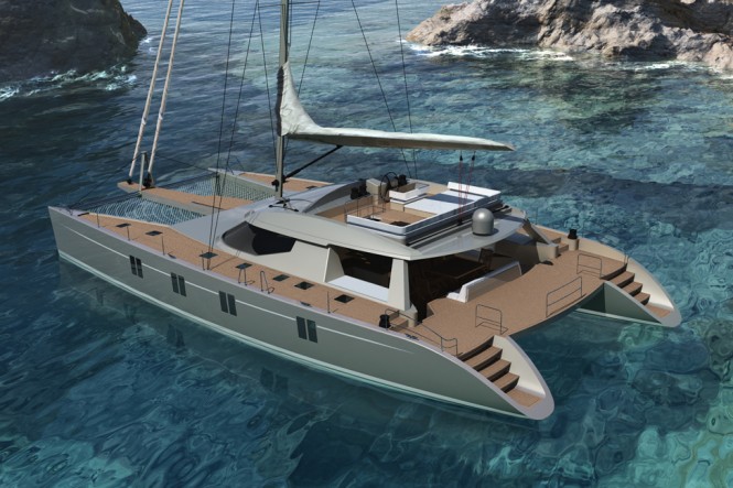 The New Alu Marine Havana 72 Sailing Catamaran - Image courtesy of ALU MARINE