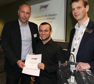 Matthew Bland wins 2011 SuperYacht UK design competition