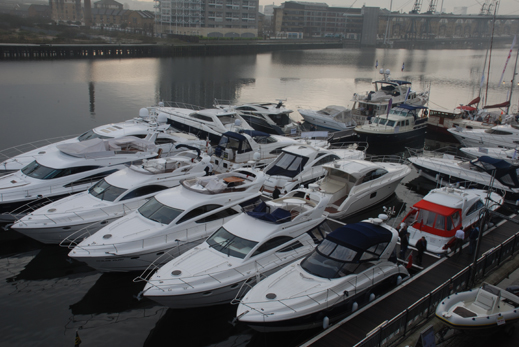Used Boats Marina at the Tullett Prebon London International Boat Show