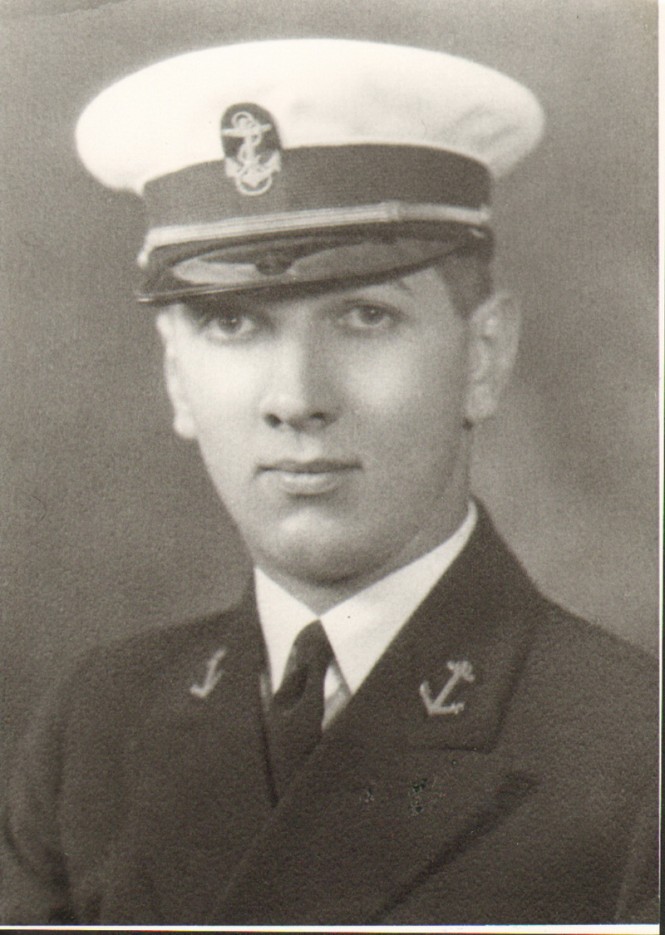 Weschler1930 Lieutenant Charles John Weschler, 1930 in Midshipman uniform