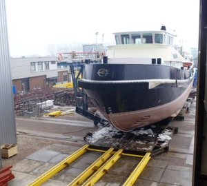 36m Explorer Motor Yacht Lars by Balk Shipyard and Felix Buytendijk