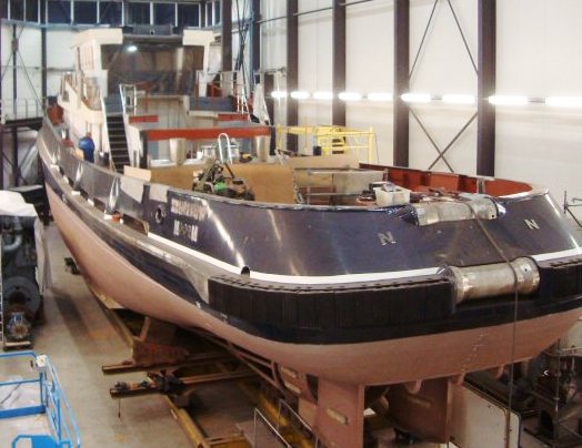 36m Explorer Yacht Lars by Balk Shipyard and Felix Buytendijk