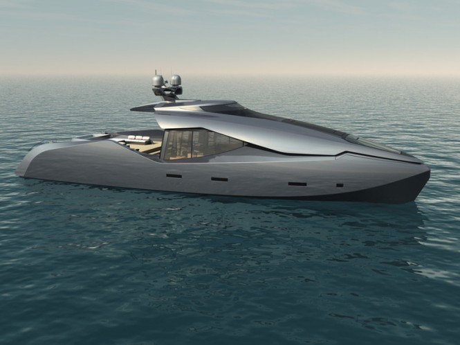 37m Blue Whale Motor Yacht Concept by CanariaOcean