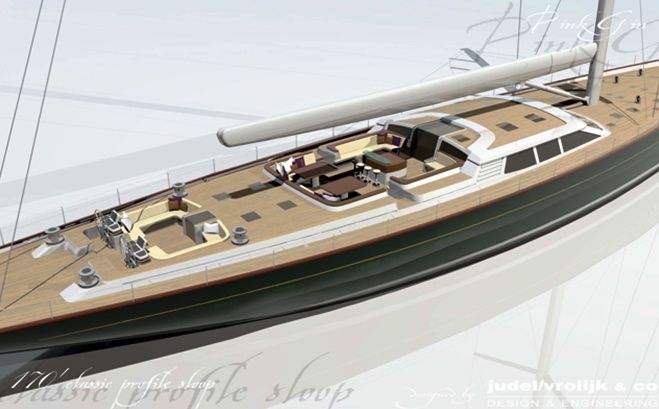 Baltic Yachts 170-foot Sailing Yacht 