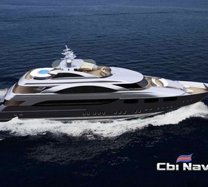 CBI 50 Superyacht Aifos by Cbi Navi nearing launch