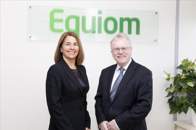 Equiom managing director Sheila Dean and Intertrust Isle of Man managing director Bruce Dutton