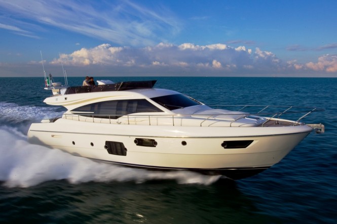 Ferretti 620 Winner of the Croatian Boat of the Year Award 2011 for motor yacht under 70 ft - Credit Ferretti Group