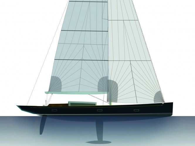 German Frers 88ft 'Tulip' by K&M Yachtbuilders
