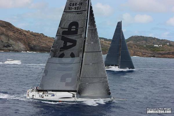 ICAP Leopard and Rambler 100 at the start of the RORC Caribbean 600 - Credit Tim Wright -Photoaction.com ©