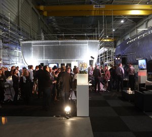 Heesen Yachts lay the keel of YN 16465 - a 65m Fast Displacement Superyacht (FDHF)