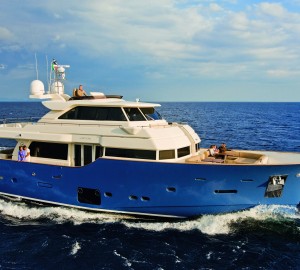 Mochi Craft Long Range 23 Motor yacht Winner of the UIM Environmental Award. 