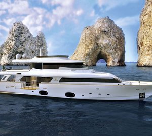 Navetta 33 Crescendo Motor Yacht by Ferretti Custom Line 