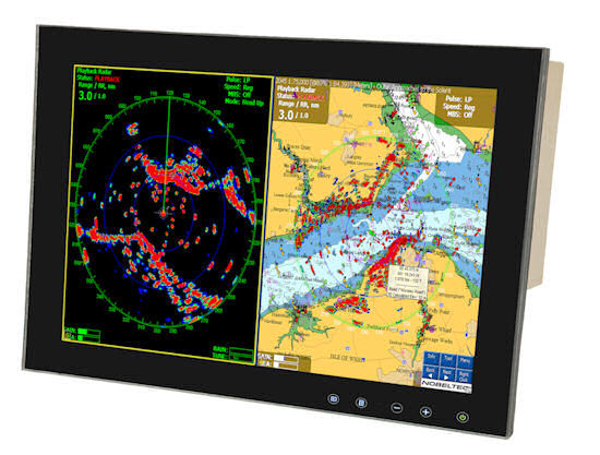 New Touch Control Bridge Monitors for Superyachts by Aadaptiv Technologies