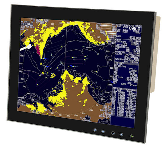 New 15 inch Touch Control Bridge Monitors for Superyachts by Aadaptiv Technologies 