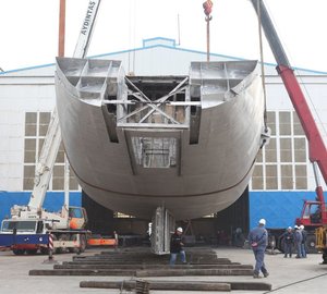 Perini Navi Sailing Yacht SY 40 hull C 2180 turned