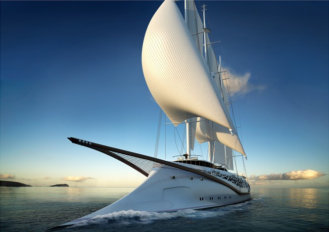 Phoenicia Sailing Yacht concept by Igor Lobanov