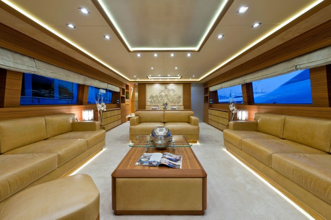 Salon of MAIORA 27S Motor Yacht by Fipa Group