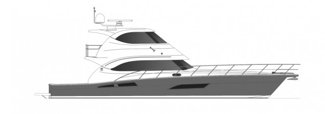 The new Riviera 61 Enclosed Flybridge Series II