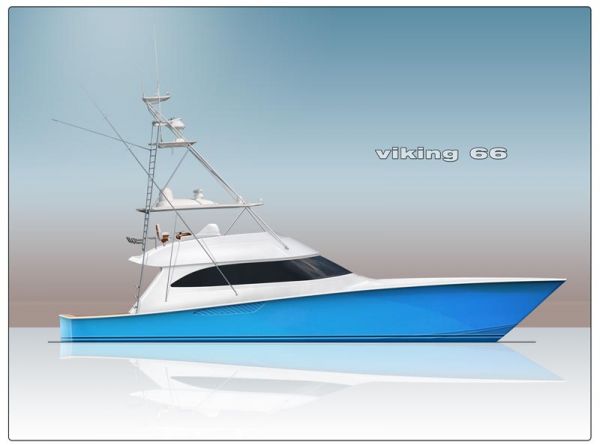 Viking 66 Convertible Motor yacht - Credit Viking Yachts