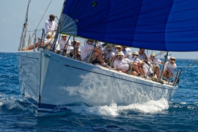 Day 2 of the 2011 St. Maarten Heineken Regatta. Credit Tom ZinnOutsideImages