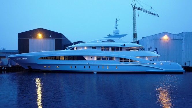 50 metre Superyacht Satori Launched by Heesen - Photo credit: Dick Holthuis