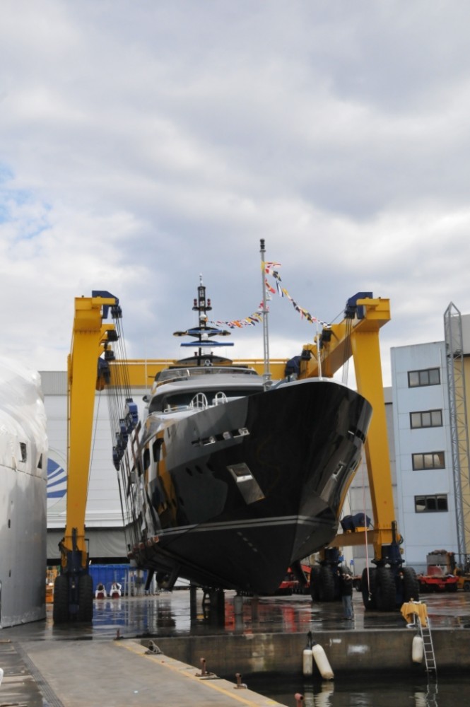 CBI 50 Superyacht Aifos launched