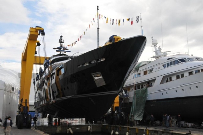 CBI 50 Superyacht Aifos launched by Cbi Navi CBI 50 Superyacht Aifos launched by Cbi Navi