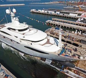 60m Motor yacht CRN 130 launched by CRN