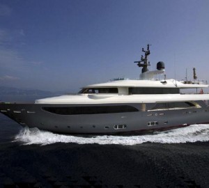 CRN motor yacht Lady Trudy and superyacht Darlings Danama at Cannes and Monaco International Boat Show