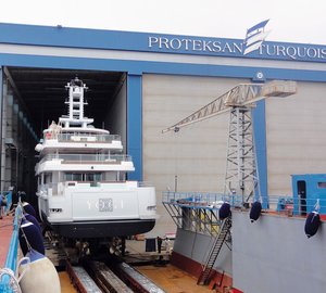Charter yacht YOGI launched by Proteksan Turquoise
