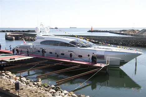 Motor yacht Shooting Star launched by Danish Yachts - Project 116 a 38 m AeroCruiser
