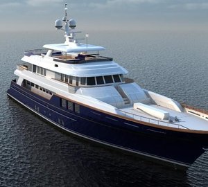 RMK45m Superyacht BN80 by Ron Holland Design to launch in Spring