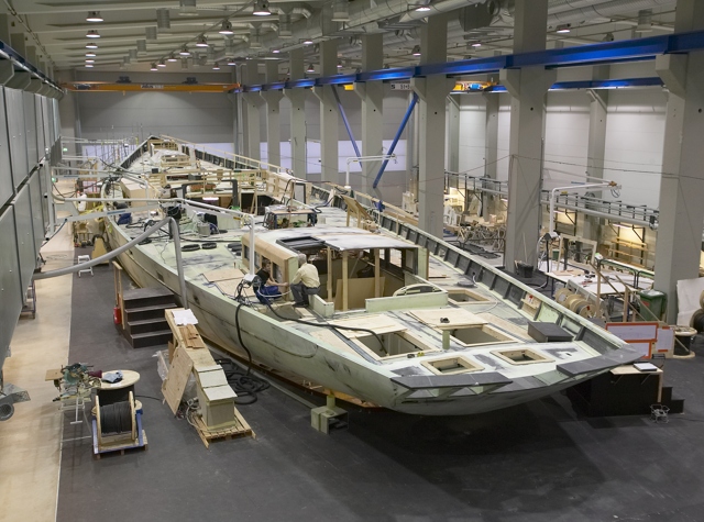 Panamax - Custom Baltic 197 ketch under construction at Baltic Yachts