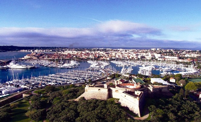 Port Vauban, Antibes, France - Location of the 2011 Antibes Yacht Show