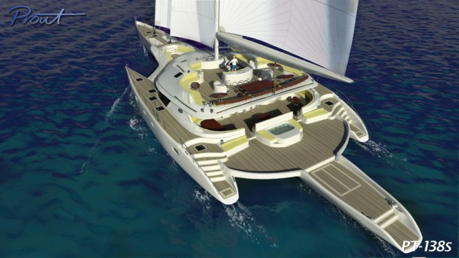 Prout International starts construction of second Prout PT 138 The World’s largest sailing trimaran