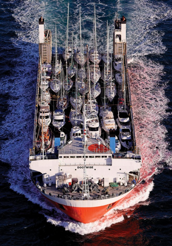 Dockwise Yacht Transport to transport 20 yachts from Oman to Turkey