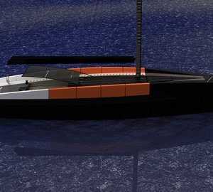 Carlo Cafiero designed sailing yacht OAI 115'