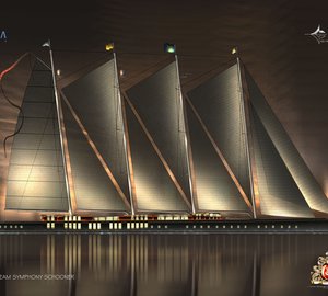 The Largest Sailing Yacht in the World – 141 m Superyacht Dream Symphony