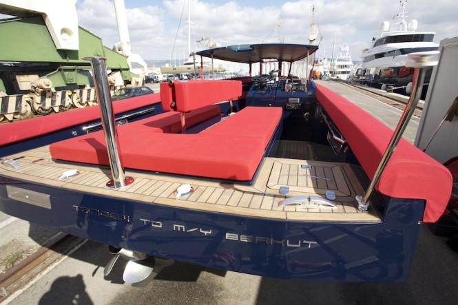 TS72 tender to superyacht Berkut by TENDER Shipyard