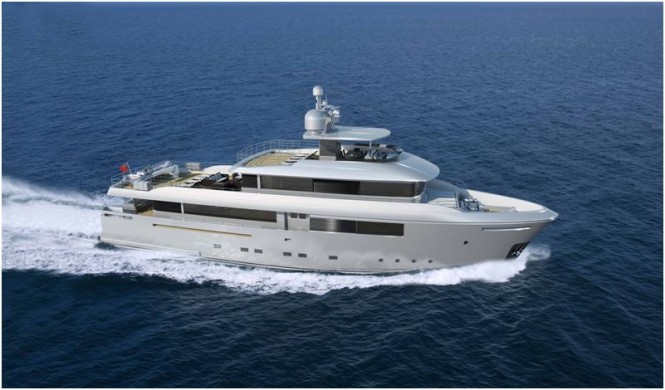 The Kingship Ocean SUV motor yacht