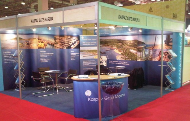 The owners of Karpaz Gate Marina recently exhibited at the Eurasia Boat Show in Istanbul, Turkey