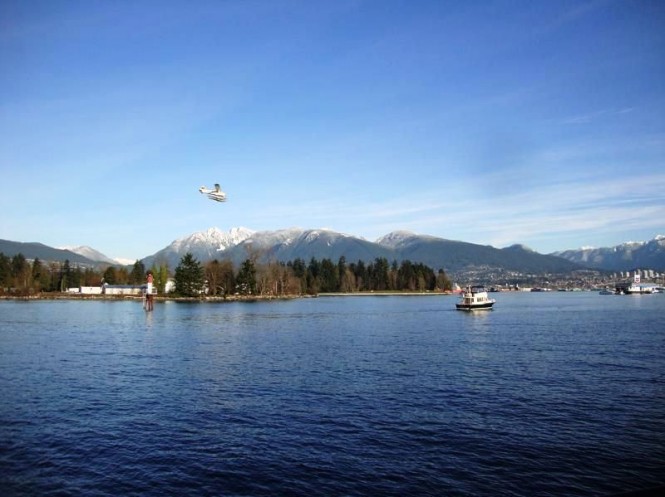 The view from Ron Holland Design’s new Studio in Vancouver
