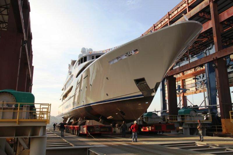 Trinity launch Superyacht Areti - Credit Trinity Yachts