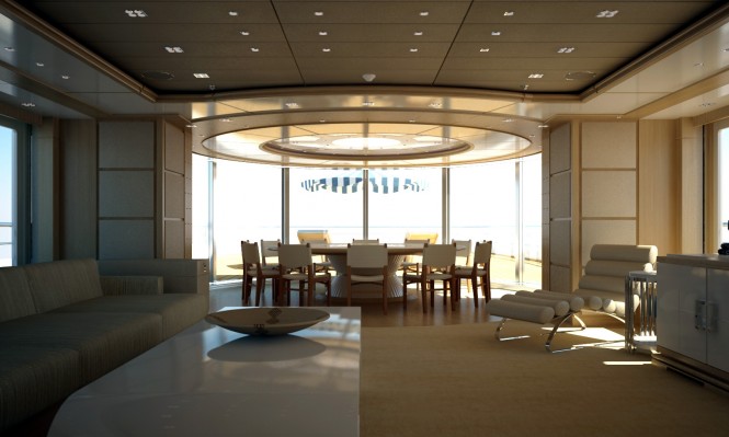 Yacht YOGI's Skylounge - Credit Proteksan Turquoise