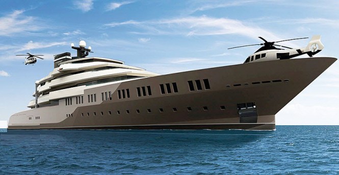120m Motor yacht PA 122 by Oceanco - A Nuvolari & Lenard superyacht design