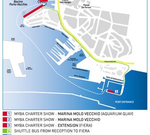 2011 MYBA Genoa Yacht Charter Show expands with extra dockage 