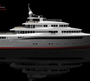 ‘HydroTec Global Explorer’ motor yacht in build at Palumbo Shipyard - A superyacht design by Hydro Tec